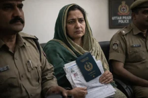 HEADLINE: Security Breach: Pakistani Woman Found Working as UP Govt Teacher for 30 Years using Forged Documents