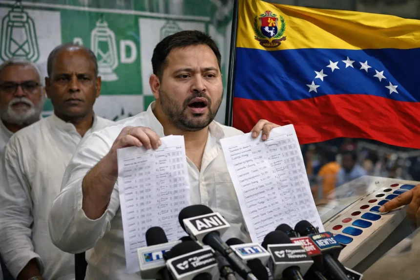 HEADLINE: "Venezuela-Style Fraud": RJD Escalates Attack on Bihar’s Election Process