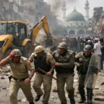 Violence in Old Delhi: 5 Cops Injured as Demolition Drive Near Turkman Gate Spirals Out of Control