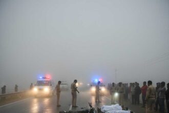 Fog Claims Lives: 3 Bike-Borne Men Killed in Moradabad Hit-and-Run