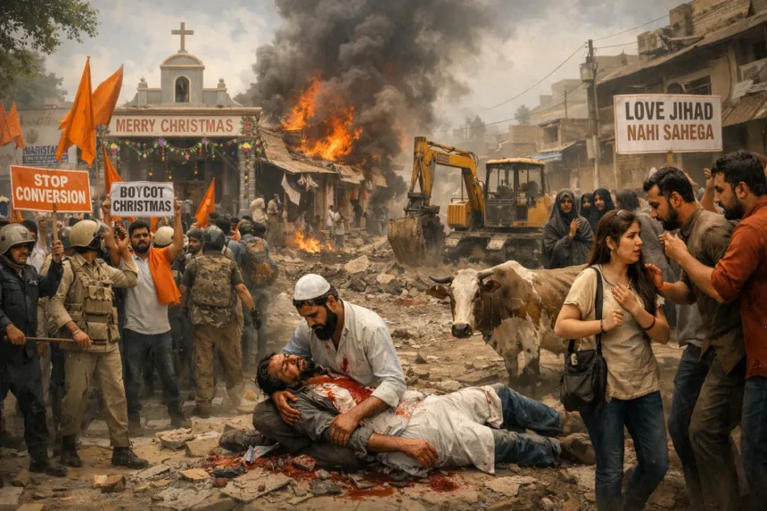 हरियाणा में धार्मिक उग्रवाद और अल्पसंख्यकों पर हिंसा: 2023-2025 की घटनाओं का दृश्य चित्र 1 हरियाणा में धार्मिक उग्रवाद और अल्पसंख्यकों पर हिंसा: 2023-2025 की घटनाओं का दृश्य चित्र