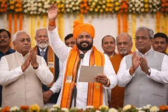 Samrat Choudhary Takes Oath as Bihar’s First BJP Chief Minister