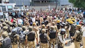 Noida Workers Protest Turns Disruptive Over Wage Demand